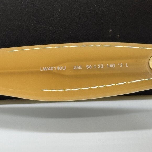 NEW LOEWE LW40140U 25E WOMEN SUNGLASSES BLACK CAT EYE LOEWE EYEWEAR - Picture 11 of 12